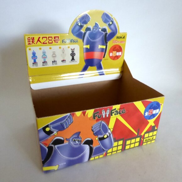 NEW VINTAGE RUN’A JAPAN TETSUJIN 28 GIGANTOR FULL FACE MINI BOBBLE HEAD FIGURE C - Picture 15 of 16